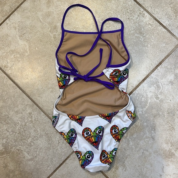 NEW! Sporti x Tyker Wallach Hydrolast One Piece Competition Racing Swimsuit XS - Picture 5 of 7